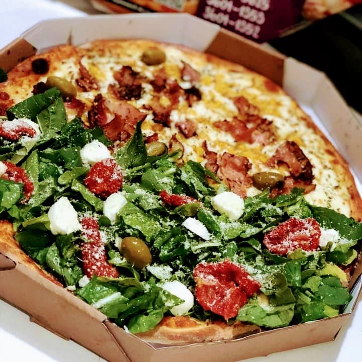 O REI DA PIZZA quadrada