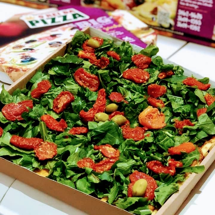 O REI DA PIZZA quadrada
