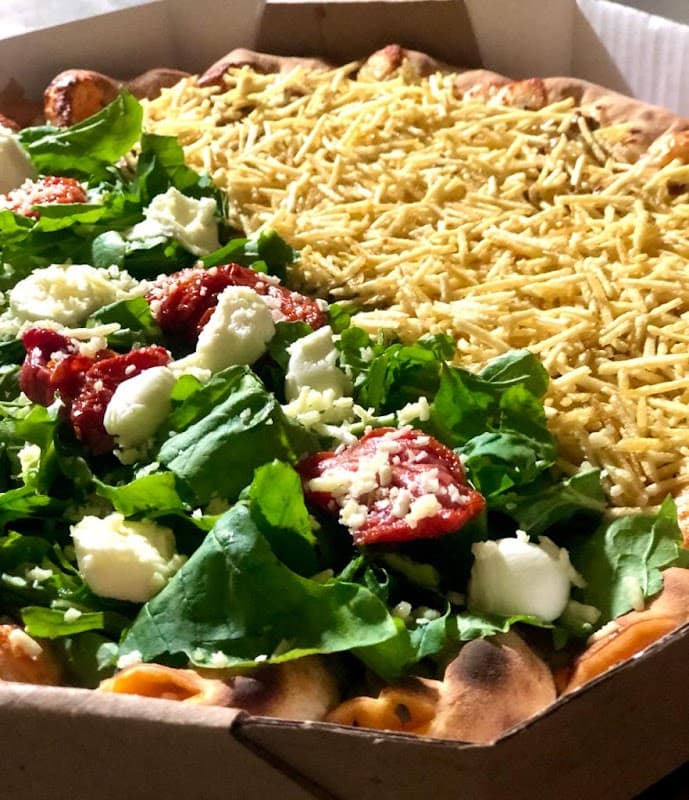 O REI DA PIZZA quadrada